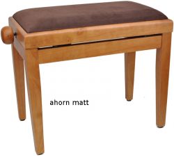 Klavierbank Ahorn matt