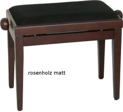Klavierbank Rosenholz matt Passend Yamaha Clavinova